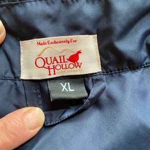 QUAIL HOLLOW GOLF COURSE RAIN RESISTANT JACKET